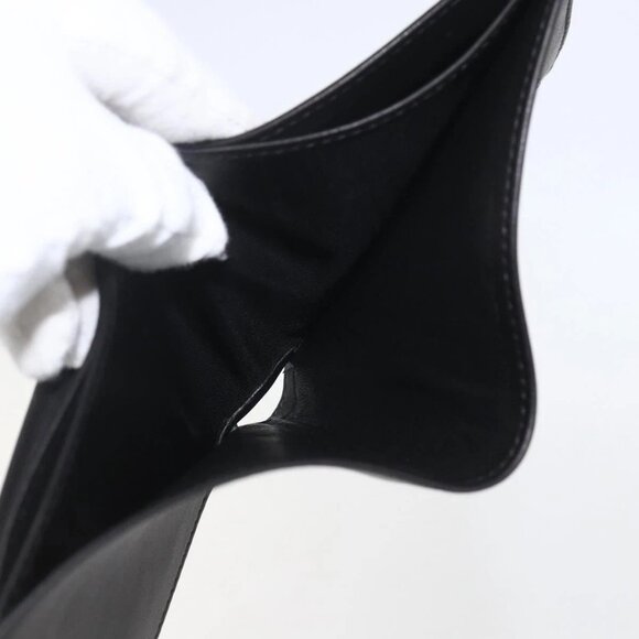 GUCCI Wallet Leather Black Auth am10009V - Picture 10 of 16